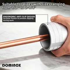 DOMINOX CT-212 Tubing and Pipe Reamer, 1/2 to 2-1/8 in, thumbnail 2