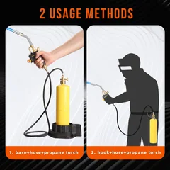 DOMINOX DM-022 Torch Kit with Hose, Base and Cylinder Clip, thumbnail 2