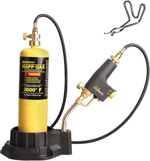 DOMINOX DM-022 Torch Kit with Hose, Base and Cylinder Clip