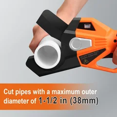 DOMINOX FBEPC-50 18V Electric PVC Pipe Cutter, up to 1-1/2 in, thumbnail 3
