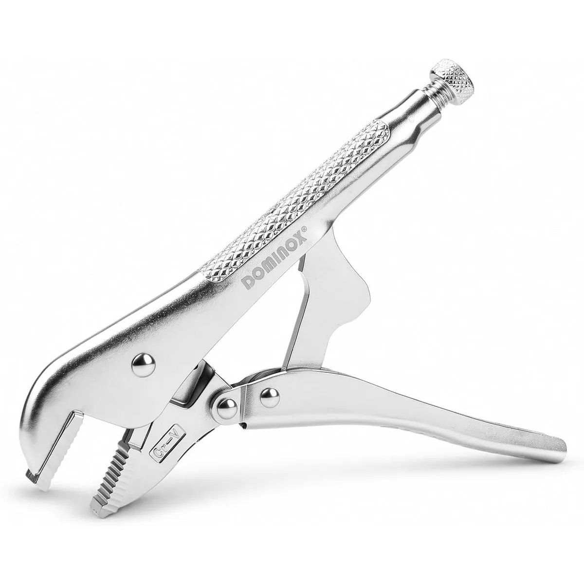 DOMINOX SNK-10610 Straight-Jaw Locking Pliers, 10 in, photo 1 of 7